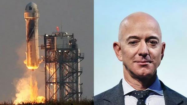 خاتمه دقایقی پیش، شرکت بلو اوریجین با موفقیت جف بیزوس و سه همراهش را به فضا برد و به سلامت به زمین بازگرداند
