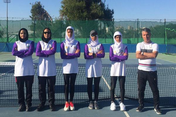 صعود دختران تنیس باز ایران به قهرمانی آسیا قطعی شد