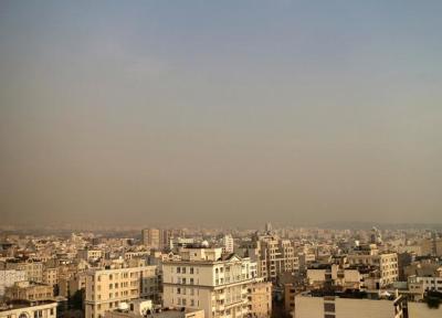 شرایط قرمز در 12 ایستگاه کیفیت هوای تهران