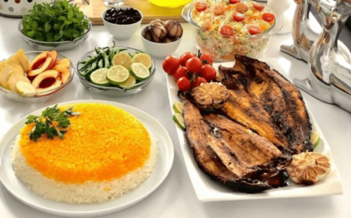 طرز تهیه ماهی کبابی با توری و سیخ طرز تهیه ماهی کبابی با توری و سیخ