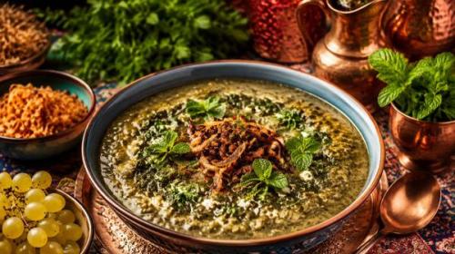 طرز تهیه آش آبغوره شیرازی خوشمزه و اصیل؛ دستور کامل و مرحله به مرحله